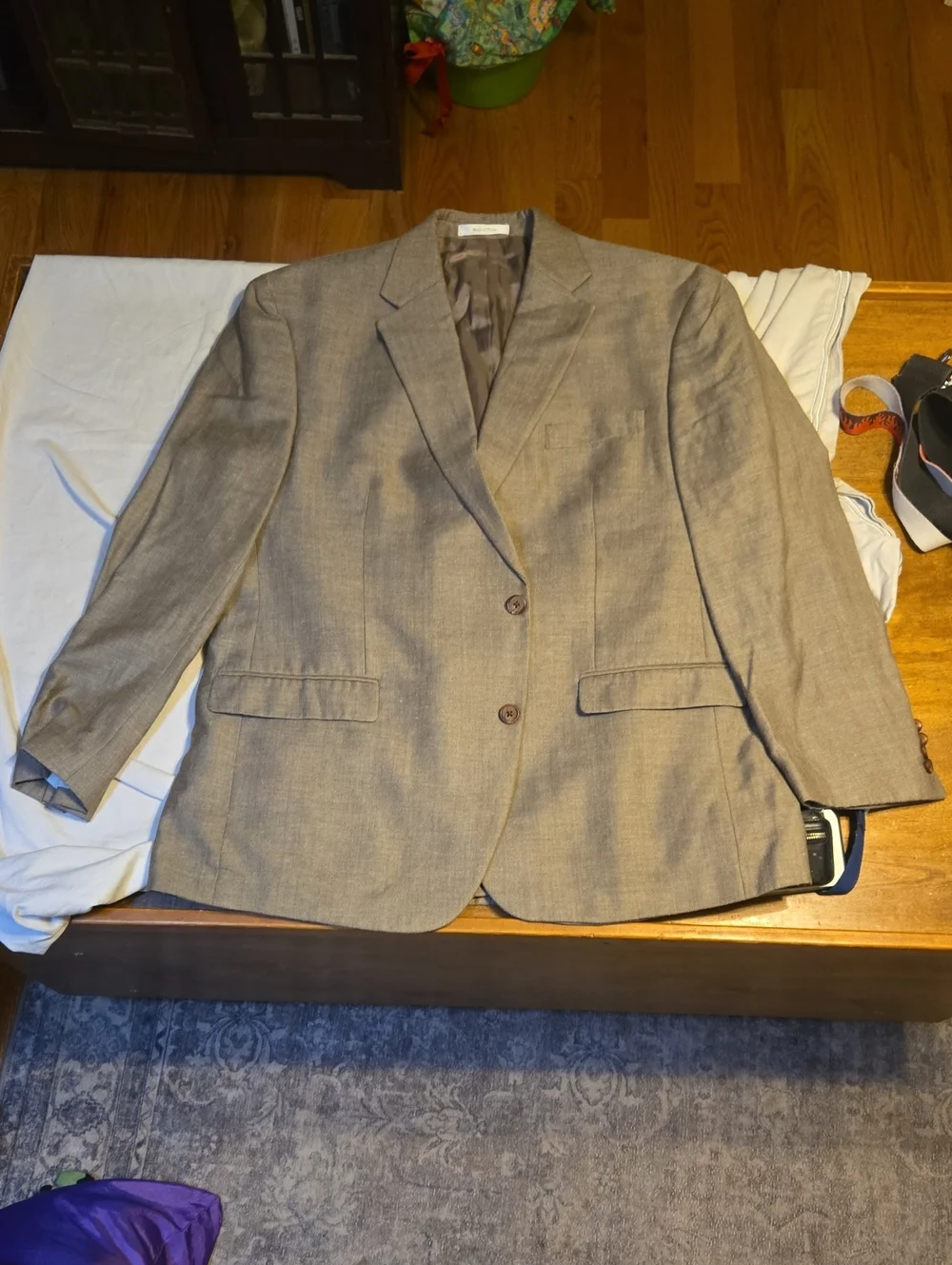 Polo by Ralph Lauren Men's Two-Button Blazer - Light Brown